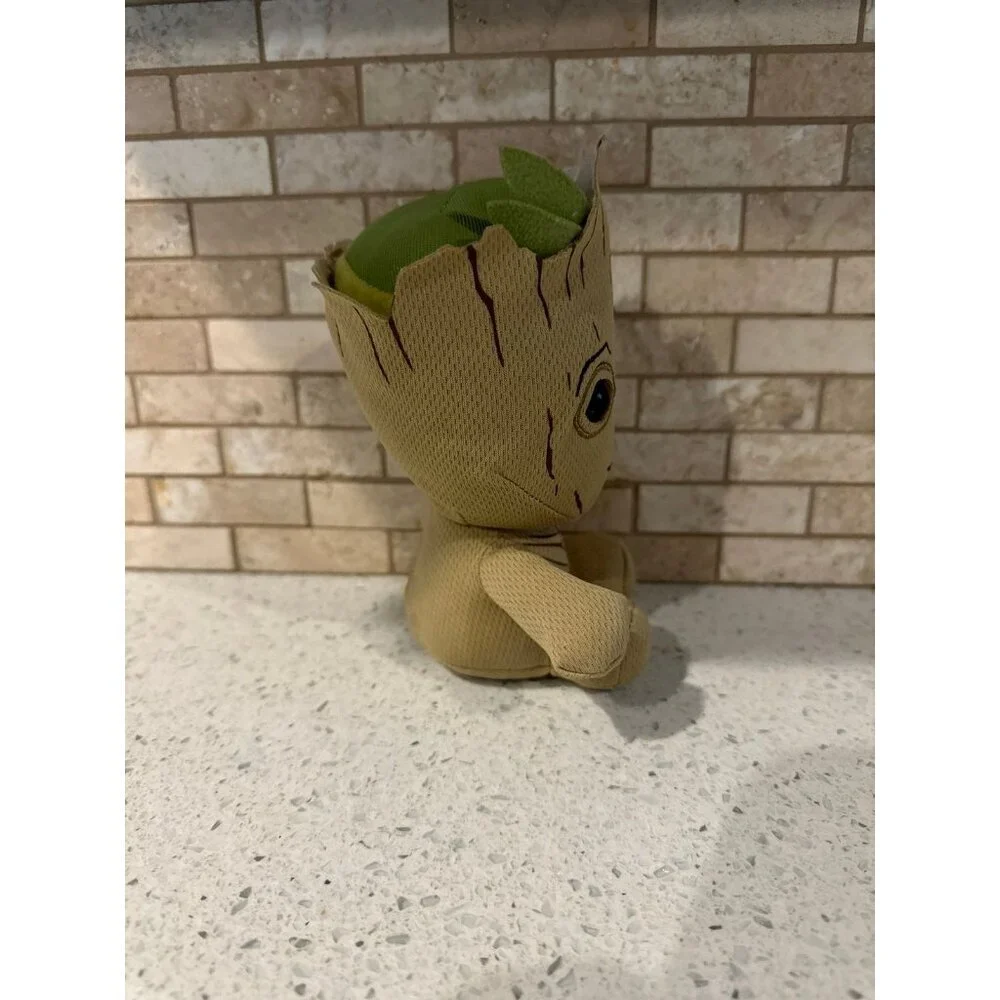 TY Disney Marvel Groot Guardians‎ Of The Galaxy Beanie Baby 7” Tall Plush